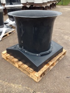 GRP Square to Round Chimney